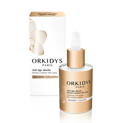Orkidys - Absolute anti-aging care - Eye contour serum enriched with orchid and collagen - Concentrated formula - Visible results - Moisturizes, plumps, protects against aggressions, reduces wrinkles - Made in France - Image 1