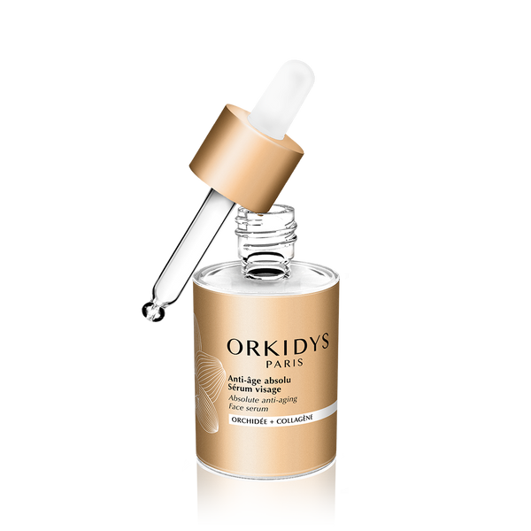 Orkidys - Absolute anti-ageing care - Face serum enriched with orchid and collagen - Concentrated formula - Visible results - Moisturizes, plumps, protects against aggressions, reduces wrinkles - Made in France - Image 2