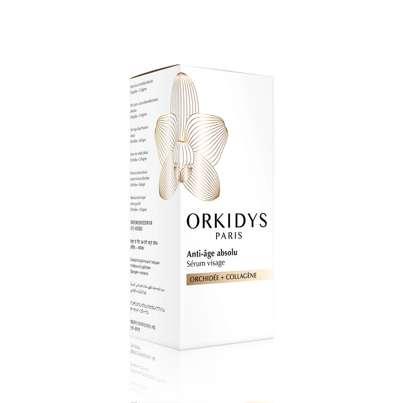 Orkidys - Absolute anti-ageing care - Face serum enriched with orchid and collagen - Concentrated formula - Visible results - Moisturizes, plumps, protects against aggressions, reduces wrinkles - Made in France - Image 3