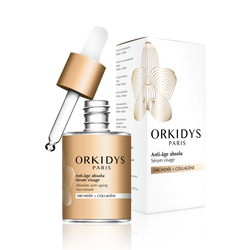 Orkidys - Absolute anti-ageing care - Face serum enriched with orchid and collagen - Concentrated formula - Visible results - Moisturizes, plumps, protects against aggressions, reduces wrinkles - Made in France - Image 1