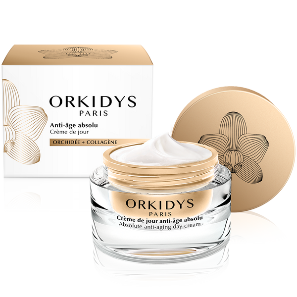 Orkidys - Absolute anti-aging care - Day cream enriched with orchid and collagen - Concentrated formula - Visible results - Moisturizes, plumps, protects against aggressions, reduces wrinkles - Made in France - Image 2