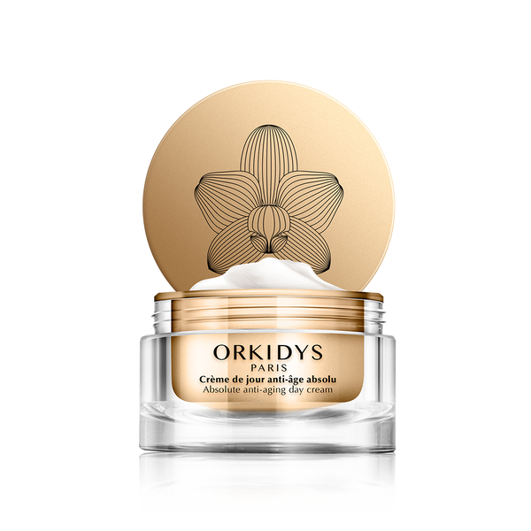 Orkidys - Absolute anti-aging care - Day cream enriched with orchid and collagen - Concentrated formula - Visible results - Moisturizes, plumps, protects against aggressions, reduces wrinkles - Made in France - Image 1